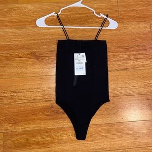 Zara black bodysuit